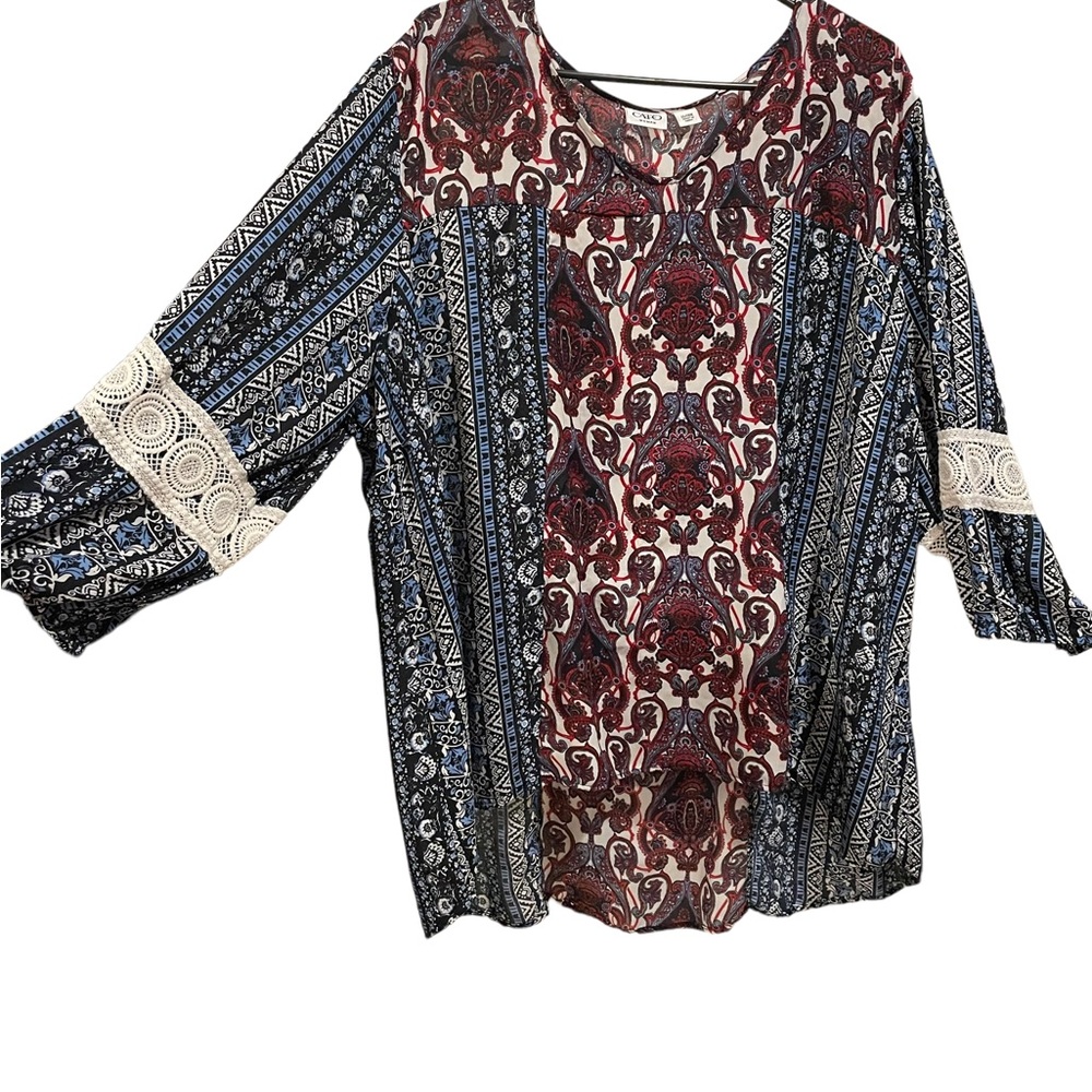 Bohemian Print Women's Top
